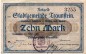 Preview: Notgeld Traunstein , 10 Mark Schein in gbr. Geiger 520.01.a , 20.04.1919 , Bayern Großnotgeld