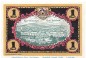 Preview: Notgeld Victoria Bad Wildungen 1428.1.a , 1 Mark Nr 3 , Weißer Rand in kfr. von 1921 , Hessen Seriennotgeld