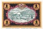 Preview: Notgeld Victoria Bad Wildungen 1428.1.a , 1 Mark Nr 4 , Weißer Rand in kfr. von 1921 , Hessen Seriennotgeld