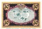 Preview: Notgeld Victoria Bad Wildungen 1428.1.a , 50 Pfennig Nr 5 , Weißer Rand in kfr. von 1921 , Hessen Seriennotgeld