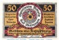 Preview: Notgeld Victoria Bad Wildungen 1428.1.a , 50 Pfennig Nr 5 , Weißer Rand in kfr. von 1921 , Hessen Seriennotgeld