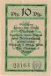 Preview: Ohrdruf , Notgeld 10 Pfennig -Michaeliskirche- unc-kfr. Ti.5350.05.75 , Thüringen 1918 VerkehrsausgabeOhrdruf , Notgeld 10 Pfennig -Michaeliskirche- unc-kfr. Ti.5350.05.75 , Thüringen 1918 Verkehrsausgabe