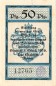 Preview: Ohrdruf , Notgeld 50 Pfennig -Rathaus- in unc-kfr. Ti.5350.05.41 , Thüringen 1918 Verkehrsausgabe