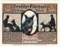 Preview: Oldenburg , Notgeld 50 Pfennig -glanz- Nr.5 in kfr. M-G 1016.1.a , Niedersachsen 1921 Seriennotgeld