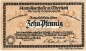 Preview: Osterholz , Notgeld 10 Pfennig Schein -A- unc-kfr. Ti.5450.05.01 , Niedersachsen 1921 Verkehrsausgabe