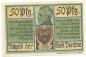 Parchim , Notgeld 50 Pfennig Schein unc-kfr. Tieste 5500.05.15 , MVS 1921 Verkehrsausgabe -4143-
