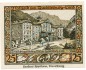 Quedlinburg , Notgeld 25 Pfennig Schein -L- unc-kfr. M-G.1089.1.b , SA o.D. Seriennotgeld -5834-