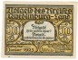 Quedlinburg , Notgeld 50 Pfennig Schein -G- unc-kfr. M-G.1089.1.a , SA o.D. Seriennotgeld -5835-