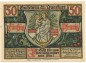 Querfurt , Notgeld 50 Pfennig -Nr.1- unc-kfr. M-G.1090.2 , SA 1921 Seriennotgeld -5825-