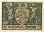 Querfurt , Notgeld 75 Pfennig Schein unc-kfr. M-G.1090.1 , SA 1921 Seriennotgeld -5826-