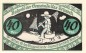 Raa-Besenbeck , Notgeld 40 Pfennig Schein unc-kfr. M-G 1092.1.a , Schleswig 1921 Seriennotgeld
