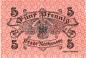 Rathenow , Notgeld 5 Pfennig -WZ- unc-kfr. Ti.5915.10.15 Brandenburg 1917 Verkehrsausgabe