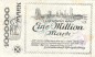 Recklinghausen , Banknote 1 Million Mark Schein gbr. Keller 4465.b , Westfalen 1923 Inflation