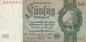 Preview: Reichsbanknote , 50 Mark Schein -B- in gbr. DEU-210.a, Ros.175, P.182 , vom 30.03.1933 , deutsches Reich - Reichsbank