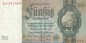 Preview: Reichsbanknote , 50 Mark Schein -E- in gbr. DEU-210.a, Ros.175, P.182 , vom 30.03.1933 , deutsches Reich - Reichsbank