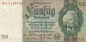 Preview: Reichsbanknote , 50 Mark Schein -F2- in gbr. DEU-210.b, Ros.175, P.182 , vom 30.03.1933 , deutsches Reich - Reichsbank