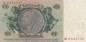 Preview: Reichsbanknote , 50 Mark Schein -H- in gbr. DEU-210.a, Ros.175, P.182 , vom 30.03.1933 , deutsches Reich - Reichsbank