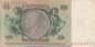 Preview: Reichsbanknote , 50 Mark Schein -K- in gbr. DEU-210.b, Ros.175, P.182 , vom 30.03.1933 , deutsches Reich - Reichsbank