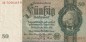 Preview: Reichsbanknote , 50 Mark Schein -M- in gbr. DEU-210.a, Ros.175, P.182 , vom 30.03.1933 , deutsches Reich - Reichsbank