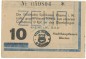 Rheine , Notgeld 10 Pfennig Schein L-gbr. Schöne 0512 , Westfalen 1947 Notgeld 1945-48