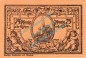 Preview: Rheinsberg , Notgeld 75 Pfennig Schein -Muster- in kfr. M-G 1120.2... Brandenburg o.D. Seriennotgeld
