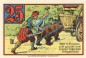 Preview: Rinteln , Notgeld 25 Pfennig Schein in kfr. M-G 1125.1.b , Hessen 1920 Seriennotgeld