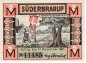 Preview: Süderbrarup , Notgeld 2 Mark Schein -Plambeck- in kfr. M-G 1296.1 , Schleswig o.D. Seriennotgeld