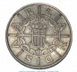 Preview: Saarland , 100 Franken Münze von 1955 , ss. - vz. Jäger 935 , Saarland
