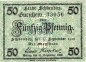 Preview: Schkeuditz , Notgeld 50 Pfennig Schein unc-kfr. Ti.6525.05.07 , Sachsen 1918 Verkehrsausgabe