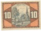 Schleiz , Notgeld 10 Pfennig Schein unc-kfr. Ti.6550.05.16 TH 1919 Verkehrsausgabe -4309-