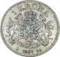 Schweden , 1 Krone Münze 1907 -unter Oscar II- KM.760 ss-vz -0246-