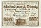 Preview: Schweidnitz , Notgeld 25 Pfennig Schein unc-kfr. Ti.6775.15.06 SLN 1921 Verkehrsausgabe -4262-