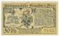 Preview: Staufen , Notgeld 50 Pfennig Schein unc-kfr. Ti.7095.05.05 BAD 1920 Verkehrsausgabe -4305-