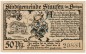 Preview: Staufen , Notgeld 50 Pfennig Schein unc-kfr. Ti.7095.05.10 BAD 1920 Verkehrsausgabe -4306-