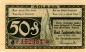 Preview: Suderode , Notgeld 50 Pfennig -Überstempelt- unc-kfr. M-G 1292.1.c , Sachsen Anhalt 1921 Seriennotgeld