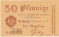 Preview: Trebnitz , Notgeld 50 Pfennig Schein unc-kfr. Ti.7400.15.08 , Schlesien 1917 Verkehrsausgabe