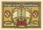 Treuenbrietzen , Notgeld 50 Pfennig -ohne Kennummer- unc-kfr. M-G 1339.1.M , Brandenburg 1921 Seriennotgeld