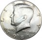 USA , Kursmünze Half Dollar 1987 D -J.F.Kennedy- KM.A202.b ss-vz , -0215-