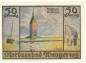 Wangeroog , Notgeld 50 Pfennig Schein unc-kfr. M-G 1375.1 , NDS o.D. Seriennotgeld -5728-