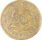 Weimarer Republik , Münze 50 Rentenpfennig 1924 A , s-ss -0625-