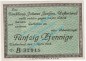 Preview: Westerland , Notgeld 50 Pfennig Schein in kfr. Tieste 7860.110.20 , Schleswig 1918 Verkehrsausgabe