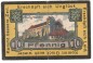 Preview: Wettin , Notgeld 10 Pfennig Schein in gbr. M-G 1421.2 , Sachsen Anhalt 1921 Seriennotgeld