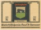 Preview: Winterhilfsspende , 20 Pfennig -Fallingbostel- unc-kfr. Gau Ost Hannover , Niedersachsen o.D. Spendenschein