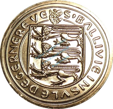 Guernsey , 1 Pound Münze 1981 -Guernsey Lily- KM.39 ss-vz -0310- ss - vz