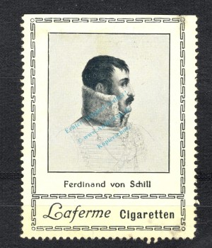 Reklamemarke Dresden -Laferme, Ferdinand von Schill- unc-kfr. -0219-
