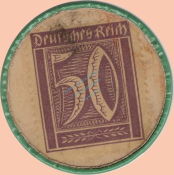 Preview: Rheine , Kapselgeld 50 Pfennig -Kümpers Edelliköre- unc-kfr. NRW o.D. -0088-