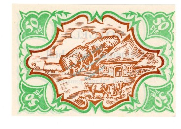 Preview: Schobüll , Notgeld 50 Pfennig Schein unc-kfr. M-G.1194.11 , SH o.D. Seriennotgeld -5857-