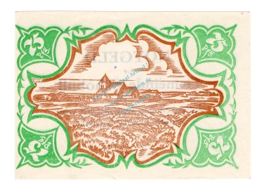 Preview: Schobüll , Notgeld 75 Pfennig Schein unc-kfr. M-G.1194.11 , SH o.D. Seriennotgeld -5858-