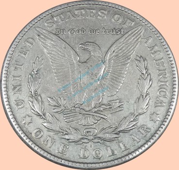 Preview: USA , 1 Dollar 1921 -Morgan Dollar- , Km.110 ss. -0312-