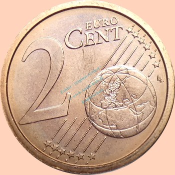 Preview: Vatikan , 2 Cent Münze 2009 R -Papst Benedict XVI- , KM.376 vz. -0314-